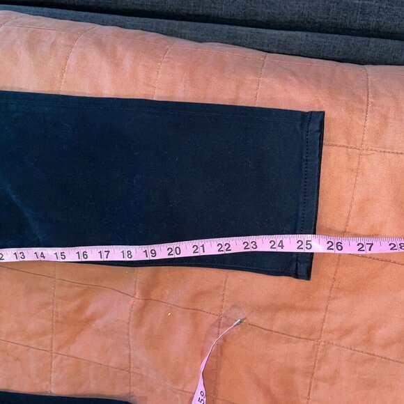 Adriano Goldschmied Black Prima Crop Mid-Rise Cigarette Crop Jeans 28 Womens - Picture 10 of 11